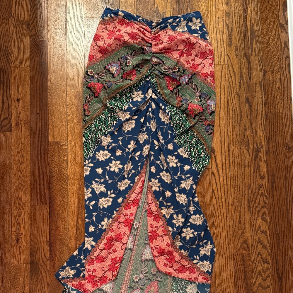 Veronica Beard paisley print skirt size 2